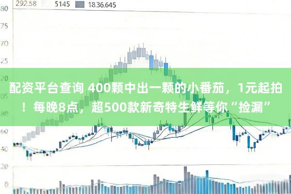 配资平台查询 400颗中出一颗的小番茄，1元起拍！每晚8点，超500款新奇特生鲜等你“捡漏”
