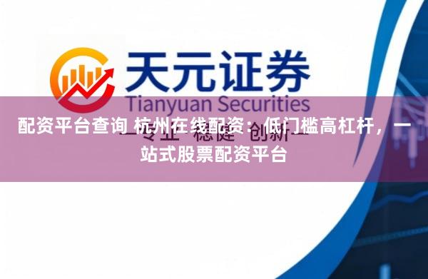 配资平台查询 杭州在线配资：低门槛高杠杆，一站式股票配资平台